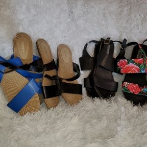Sandal Lot! Steve Madden and Old Navy
